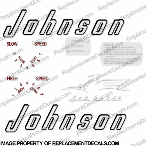 Johnson 1956 15hp Decals INCR10Aug2021