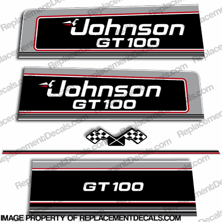 Johnson 1990s GT 100 Decals INCR10Aug2021