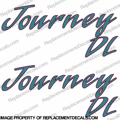 Journey DL RV Decals (Set of 2) - 2 Color INCR10Aug2021