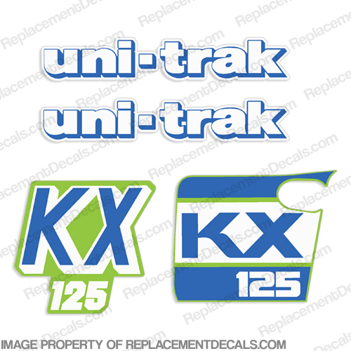 Kawasaki KX125 Decal Kit INCR10Aug2021