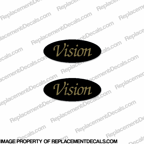 Kenner Vision Oval Boat Logo Decals (Set of 2) INCR10Aug2021