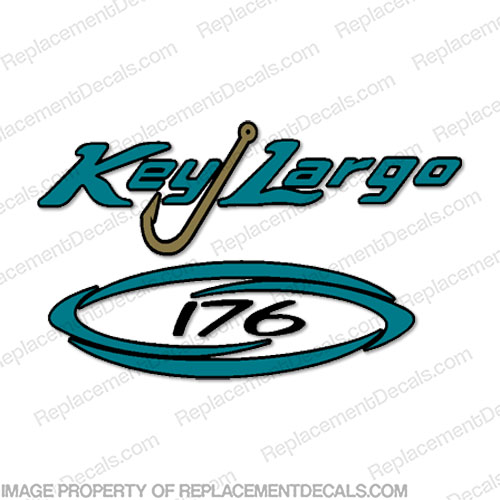 Key Largo 176 Center Console Decal INCR10Aug2021