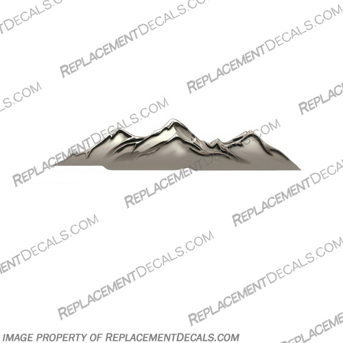 Keystone Montana Camper Front Cap Decal - Mountain rv, decals, keystone, bullet, ultra, lite, 2016, camper, travel, trailer, stickers, graphics, front, cap, Montana, decal, Mountain,