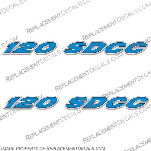 Logic 120 SDCC Boat Decals logic, boat, decal, set, blue, of, 2, decals, stickers, light, SDCC, 120, 120SDCC, sdcc, 