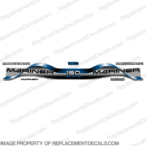 Mariner 150hp 2.0 Decal Kit - Blue INCR10Aug2021