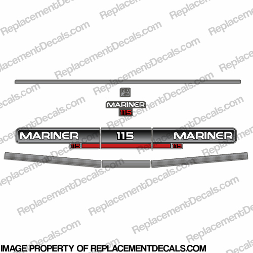 Mariner 1994 115hp Decal Kit INCR10Aug2021