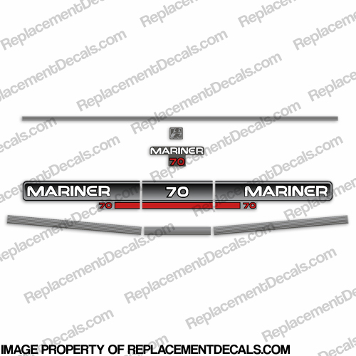 Mariner 1994 70hp Decal Kit INCR10Aug2021
