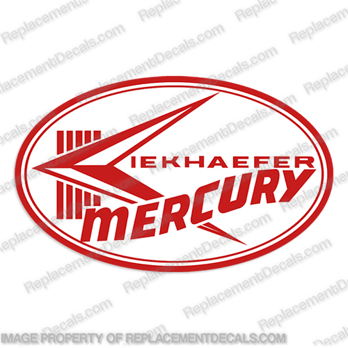 Mercury Kiekhaefer 12 Gallon Oval Gas Fuel Tank Decal  Mercury, Kiekhaefer, 1953, 1954, 1955, 1956, 12, 12g, Gallon, fuel, Gas, Tank, Decal, label, INCR10Aug2021