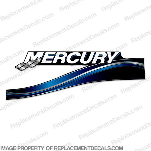 Mercury Outboard 115hp Decal Set - Rear Port & Starboard - 881649A01 Red