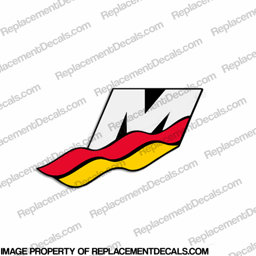 Mercury "M" Racing Logo Decal (Rear) INCR10Aug2021
