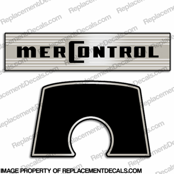 Mercury Single Lever Control Box Decals - Type A INCR10Aug2021