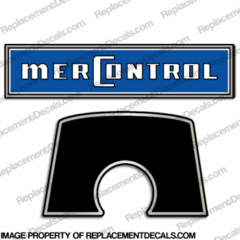 Mercury Single Lever Control Box Decals - Type B INCR10Aug2021