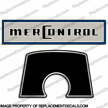 Mercury Single Lever Control Box Decals - Type C INCR10Aug2021