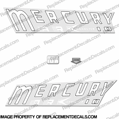 Mercury 1959 Kiekhaefer Mark 10A Decals INCR10Aug2021
