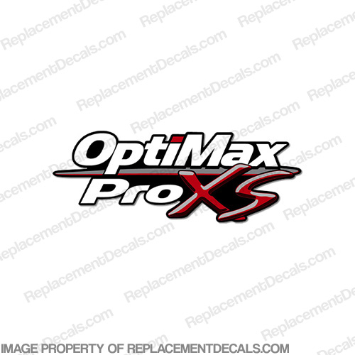 thumbnail image 2 of Mercury Optimax ProXS 300hp Outboard Engine Decals - Pro XS Reproduction Set (Made In USA) 2 of 6