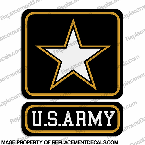 Military Decal - U.S. Army Decal INCR10Aug2021