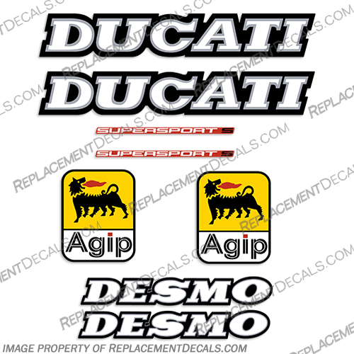 Ducati 939ss Desmo Motorcycle Decal Kit - 939 Supersport Ducati, 939ss, Desmo, Motorcycle, Decal, Kit, 939, Supersport, bike, sportbike