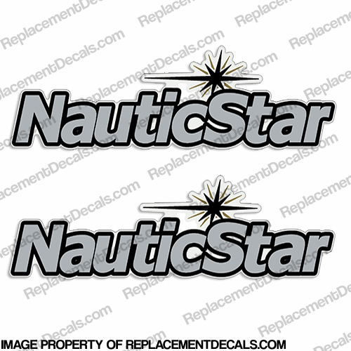 NAUTICSTAR NAUTIC STAR BOAT BOATS DECAL DECALS 30 COLOR CHOICES HULL SIDE