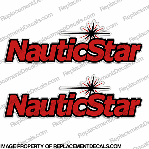 NauticStar Boat Logo Decal (Set of 2) - Any Color! INCR10Aug2021