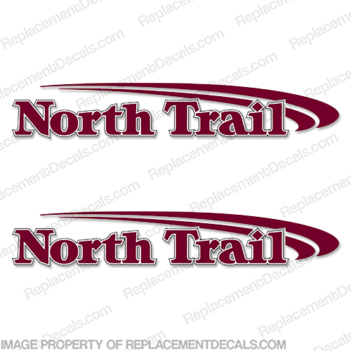 North Trail RV Decals - Any Color! (Set of 2) northtrail, INCR10Aug2021