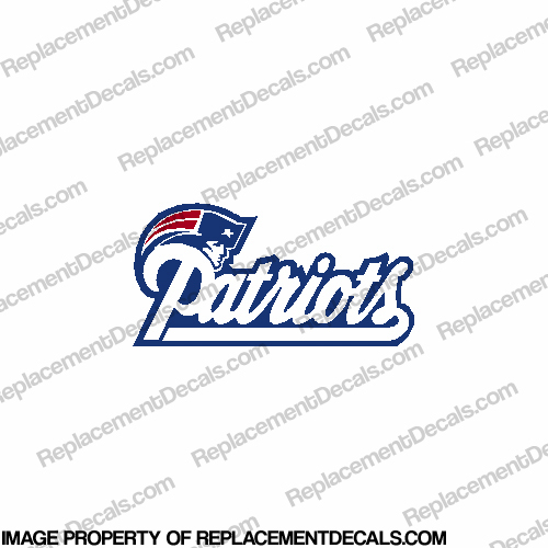 NFL New England Patriots Decal 6" INCR10Aug2021