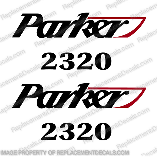 Parker 2320 Console Decal (Set of 2)  INCR10Aug2021