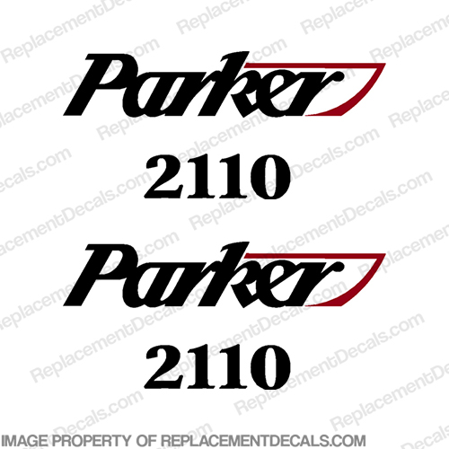 Parker 2110 Logo Decal (Set of 2) INCR10Aug2021