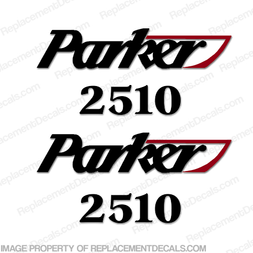 Parker 2510 Logo Decal (Set of 2) INCR10Aug2021