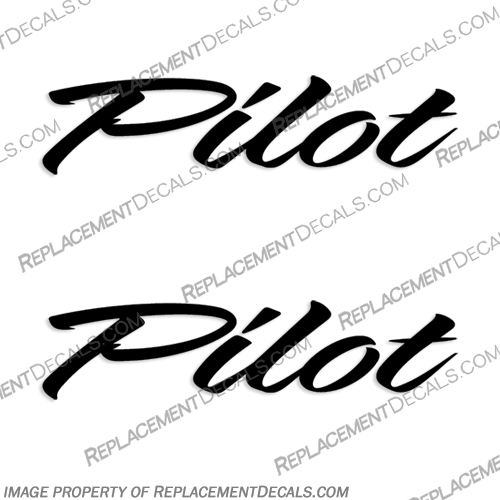 Forest River "Pilot" RV Decals (Set of 2) - Any Color!  pilot, by, forest, river, surveyor, rv, motorhome, travel, trailer, decals, stickers, kit