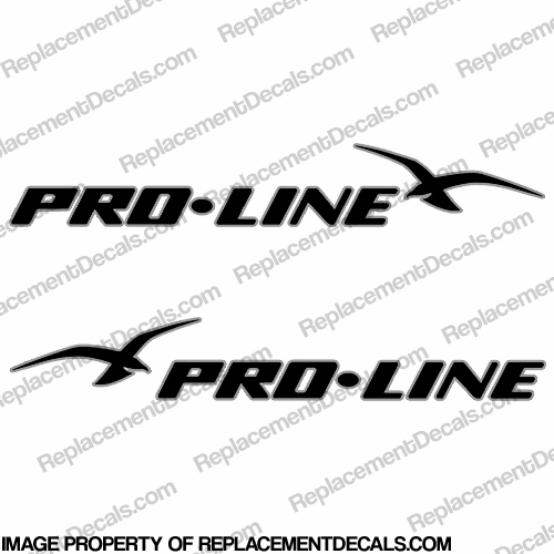 Pro-Line Boat Decals - 2 Color proline, pro-line, INCR10Aug2021