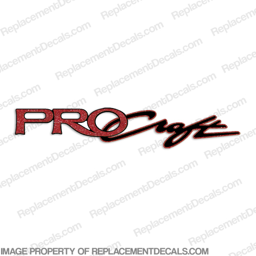 Tracker Marine Pro Craft Boat Decal 13" - Red INCR10Aug2021