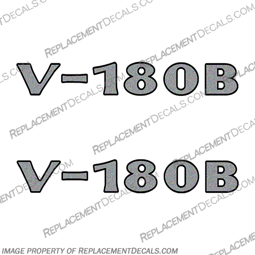 ProCraft " V-180B " Decals - Set of 2 procraft, pro-craft, pro, craft, V-180B, Decal, Decals, Set, of, 2, two,