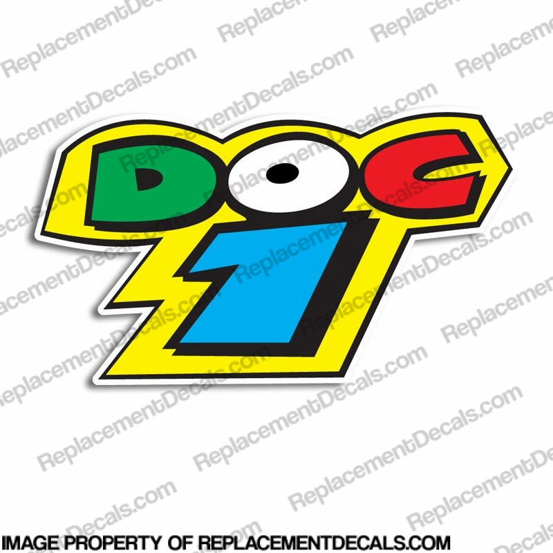 Valentino Rossi "Doc 1" Decal INCR10Aug2021
