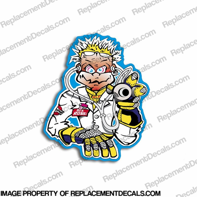 Valentino Rossi "Doctor" Decal INCR10Aug2021