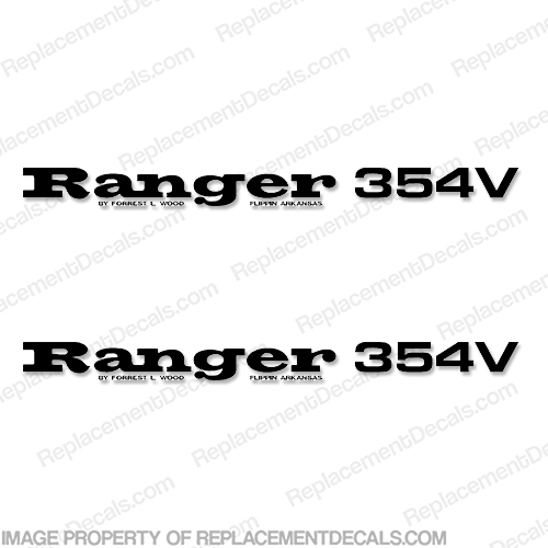Ranger 354V Decals (Set of 2) - Any Color! ranger 354v, 354 v, INCR10Aug2021
