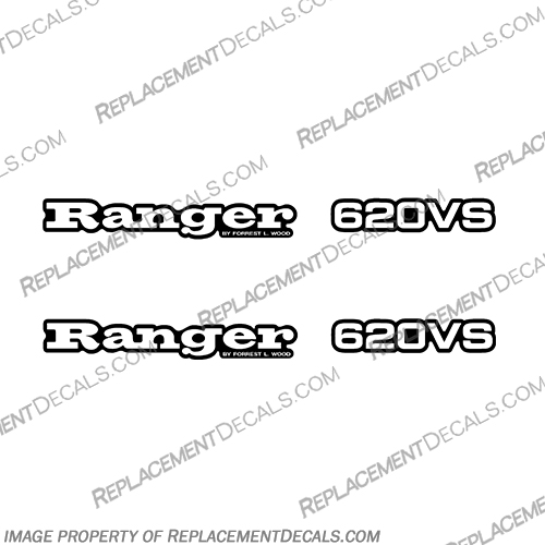 Ranger 620VS Decals (Set of 2) - Any Color! Ranger, 620, 620VS, Decal, Decals, Set of 2, Any, Color, Any Color