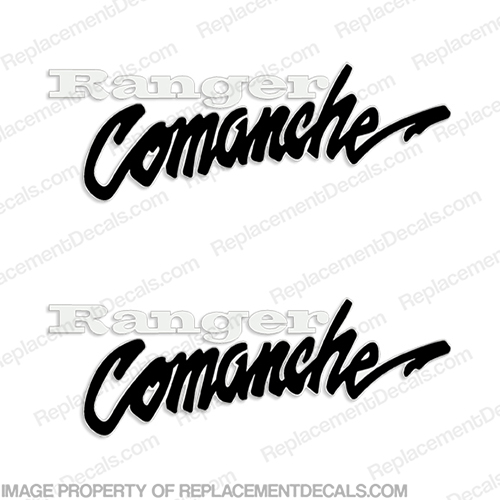 Ranger Comanche Logo Decals (Set of 2) INCR10Aug2021