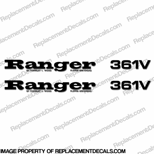 Ranger 361V Decals (Set of 2) - Any Color! INCR10Aug2021