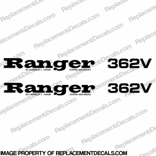 Ranger 362V Decals (Set of 2) - Any Color! INCR10Aug2021