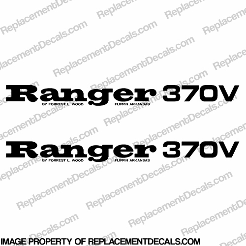 Ranger 370V Decals (Set of 2) - Any Color! INCR10Aug2021