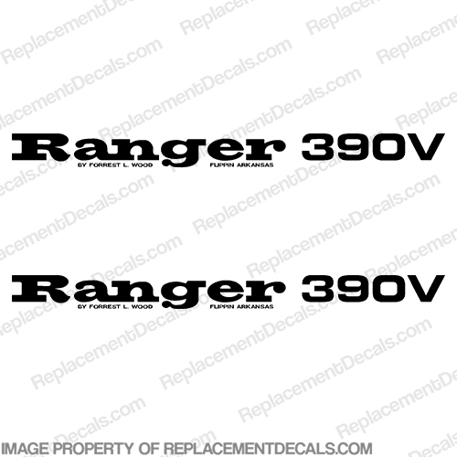 Ranger 390V Decals (Set of 2) - Any Color! 390 v, INCR10Aug2021