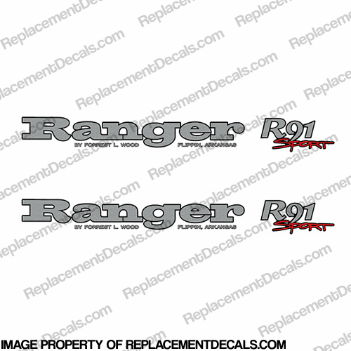 Ranger R91 Sport Decals (Set of 2) INCR10Aug2021