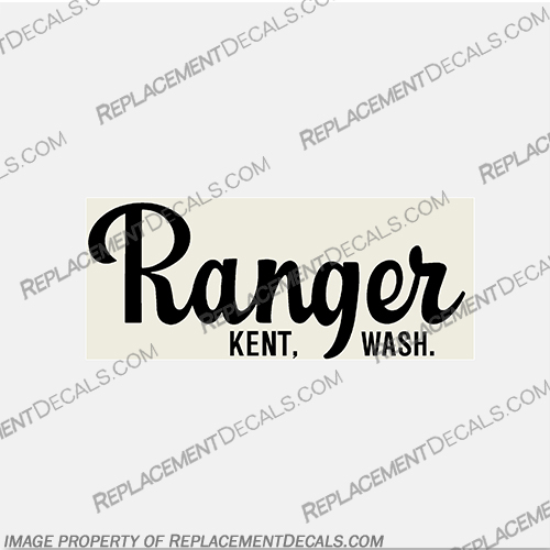 Ranger Boats Kent Wash. Decal Ranger, Boats, Kent, Wash., wash, Decal, decals,