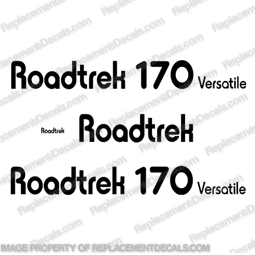 RoadTrek 170 Versatile RV Decals - Any Color!   road, trek, 170, versatile, popular, popular, rv, conversion, van, sticker, label, logo, decal, kit, set, marking, INCR10Aug2021