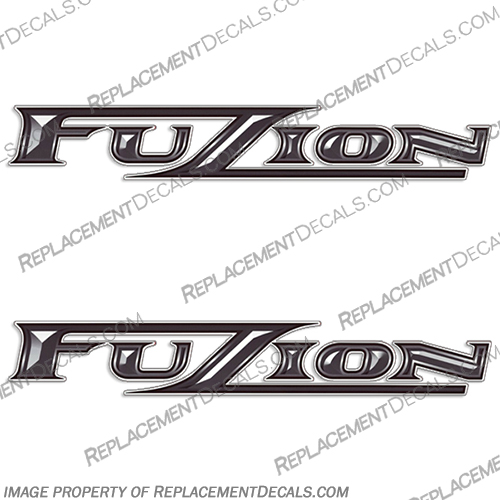 Fuzion RV Decals Style 1 - (Set of 2) rv, decals, style 1, fuzion, old, new, camper, travel, trailer, stickers, motorhome, set, of, 2,