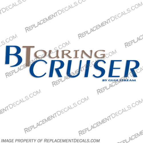 Gulfstream BT-B Touring Cruiser RV Decal Kit (Single Decal) gulf, stream, gulf-stream, b, touring, btouring, gx2, bt, cruiser, 2003, bt, BT, rv, decals, decal, sticker, motorhome, travel, trailer, single, 1 
