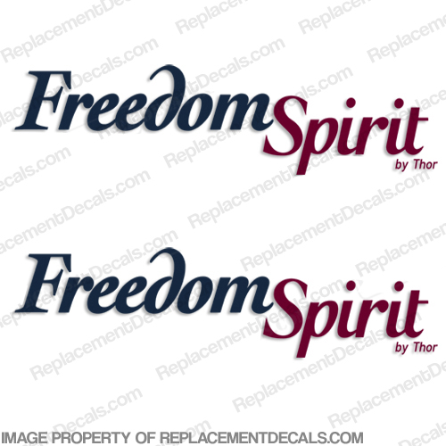 Freedom Spirit RV Decals (Set of 2) INCR10Aug2021