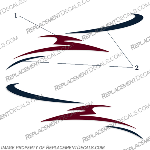Generic RV Graphics (Style 501) - 2 Color!  - RV-GEN-501-2C