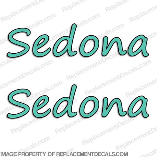 Gulfstream Sedona RV Decals (Set of 2) - Any Color! INCR10Aug2021