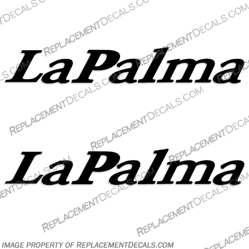 Monaco La Palma RV Decals - Any Color!  rv, conversion, van, sticker, label, logo, decal, kit, set, marking, recreational, vehicle, camper, caravan, la, palma, lapalma, any, color, 